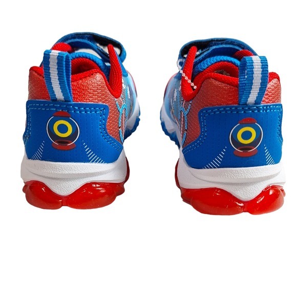 SONIC Toddler Light Up Walking Sneakers Size 7 (15cms) Blue Lightweight‎ Shoes - Picture 4 of 16